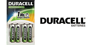 Duracell 1hr Charger with Batteries $141.75